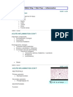 Acute Inflammation: USMLE Step 1 Web Prep - Inflammation