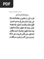 Susunan selawat solat terawih
