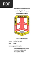 Progam Studi Teknik Informatika Sekolah Tinggi Ilmu Komputer Dinamika Bangsa Jambi