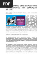 USO DIDÁTICO DOS DISPOSITIVOS TECNOLÓGICOS NA EDUCAÇÃO SEXUAL