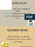 Quotable Quote