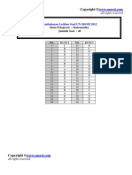 Kunci Latihan Un SD Mi 2012 Matematika