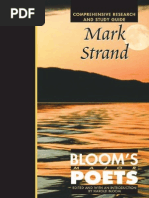 Download Mark Strand Blooms Major Poets by Joseph Salazar SN191983765 doc pdf