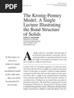 Download The kronig-penney model by Chang Jae Lee SN191984317 doc pdf