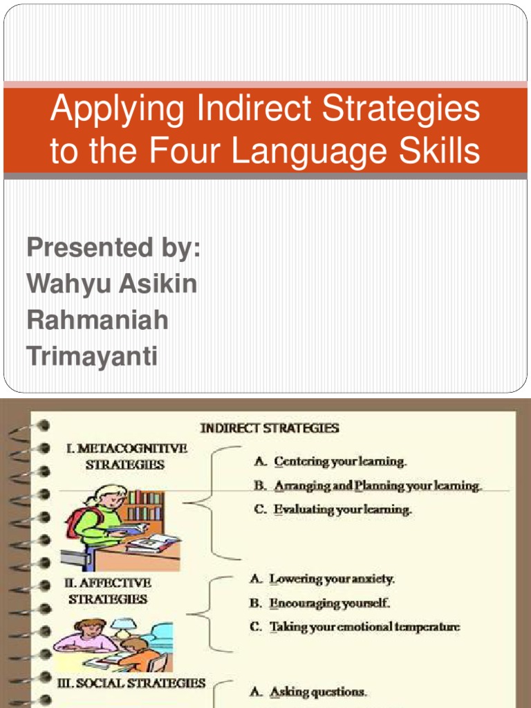 Indirect Strategies for Language Skills | PDF | Career & Growth