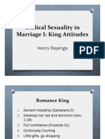 Biblical Sexuality in Marriage I[1]