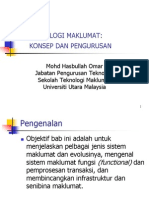 Bab 2 Teknologi Maklumat Konsep Dan Pengurusan (1)