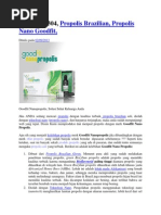 Download Propolis Brazilian Propolis Nano Goodfit by rajapropolisbrazil SN191999002 doc pdf