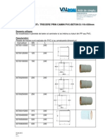 Fisa Tehnica - Piesa Trecere PVC Prin Perete Camin