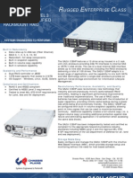 SA2U-12EHP Datasheet Rugged Rackmount SAN RAID System