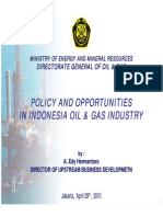 Policy and Opportunities in Indonesia Oil and Gas Industry 16