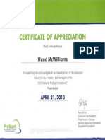 prostart invitational certificate