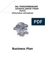 Proposal Business Plan - Usaha Budidaya Jamur Tiram Putih