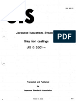 JIS G5501-1995 Gray Iron Castings