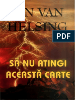 Sa Nu Atingi Aceasta Carte - JAN Van Helsing