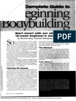 The M&F Complete Guide To Beginning Bodybuilding (Muscle and Fitness)