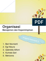 Organisasi Manajemen