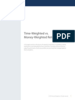 Financial Navigator - TW vs. MW Returns