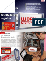 Work Microwave's Generátor Testovacích Signálů