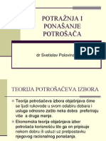 Potraznja I Izbor Potrosaca