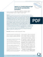 Efficacy of Lycopene as a Locally Delivered Gel in Th Etreatment of Chronic Periodontitis