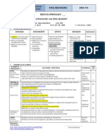 Propuesta de Sesiones de Aprendizaje