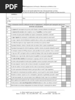 Checklist Trabalho Semal Tura