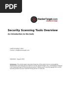 Security Tools Overview