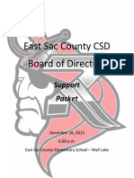 December 16, 2013 ESC School Board Packet