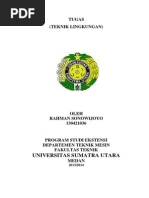 Download Tugas TEKNIK LINGKUNGAN USU  TEKNIK LINGKUNGAN USU by Rahman Sonowijoyo SN192057182 doc pdf