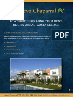 Townhouse To Rent at Nuevo Chaparral, Cost Del Sol
