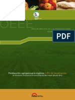 Valor Bruto de Producción Agropecuaria - PERU-octubre-2013 PDF