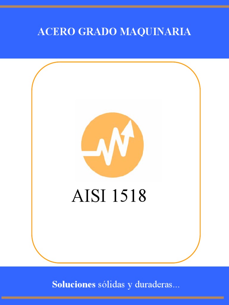 Acero Al Carbono AISI 1518 (Barra Perforada) | PDF