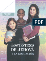 Los Testigos de Jehova Y La Educacion