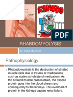 Rhabdomyolysis