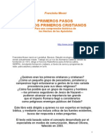 Moser, Francisca - Los Primeros Pasos de Los Primeros Cristianos