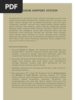 Download Decision Support System by lurahdidi SN19209940 doc pdf
