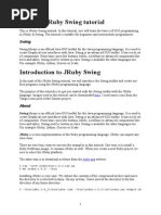 Download ZetCode JRuby Swing Tutorial by g_teodorescu SN192100162 doc pdf