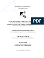 Plan de Negocios Producción de Miel