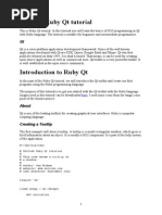 Download ZetCode Ruby Qt Tutorial by g_teodorescu SN192100478 doc pdf