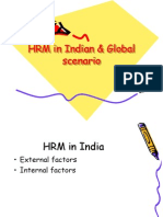 HRM in India and Global Scenario