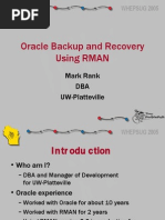 Download ORACLE RMAN PRESENTATION by SHAHID FAROOQ SN19211817 doc pdf