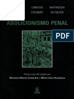 Cohen, Hulsman, Christie y Otros - Abolicionismo Penal