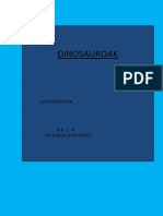 Dinosauro Proiektua. 2013-2014 Ikasturtea