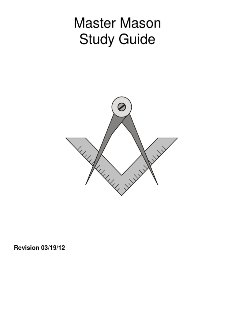 Ritual Master Mason Degree Freemasonry Masonic Lodge