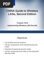 CWNA Guide To Wireless LAN's Second Edition - Chapter 9