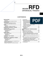 Diferencial trasero: guía de servicio