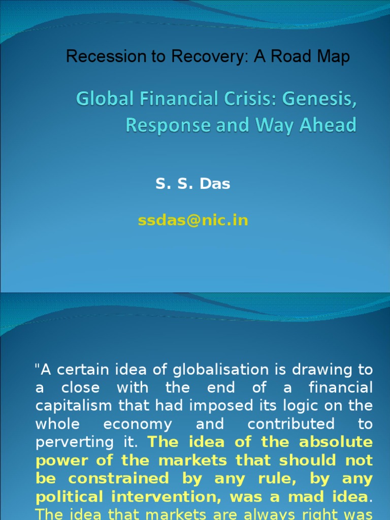 Global Financial Crisis Impact | PDF | Collateralized Debt Obligation ...