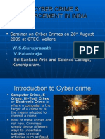 Cyber Crime & Enforcement in India