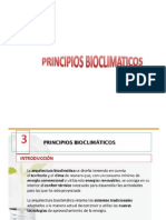 NOVENA Clase Principios Bioclimaticos